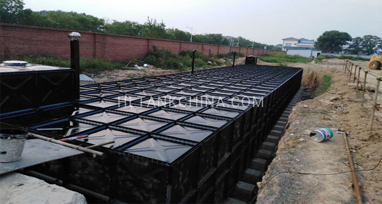 Underground BDF water tank Underground BDF water tank
