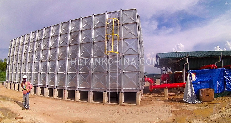 China Underground Galvanized Steel Water Storage Tank factory and suppliers