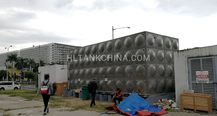 Stainless steel water tank in Philippine