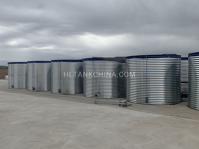 Corrugated Steel Water Tank