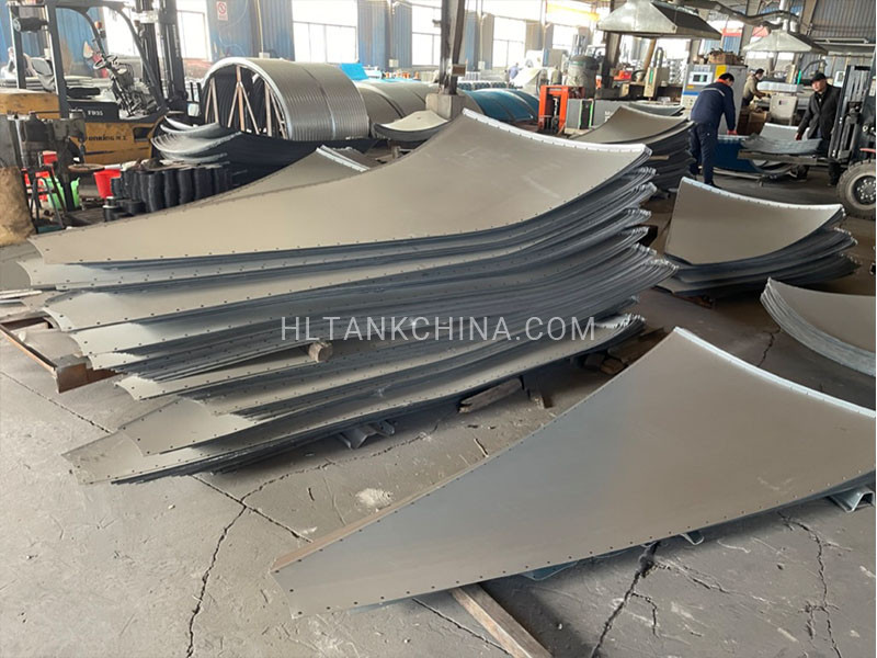 Corrugated steel water tank factory 2