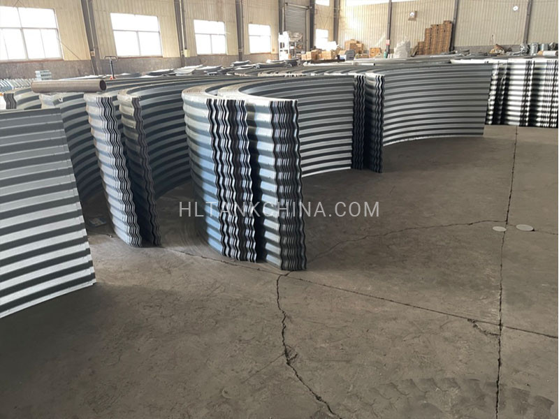 Corrugated steel water tank factory 4