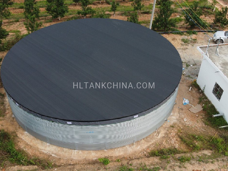 Corrugated steel water tank11