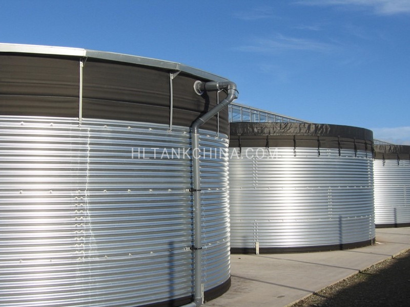 Corrugated steel water tank4