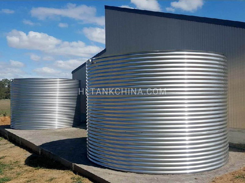 Corrugated steel water tank9