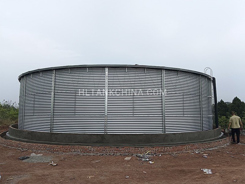 Corrugated Steel Water Tank