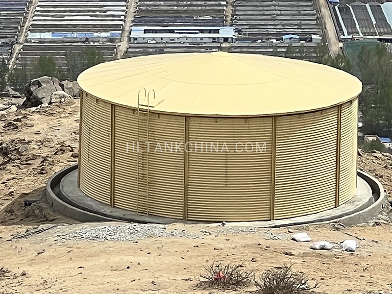 10.7×3.41m corrugated steel water tank Corrugated steel water tank