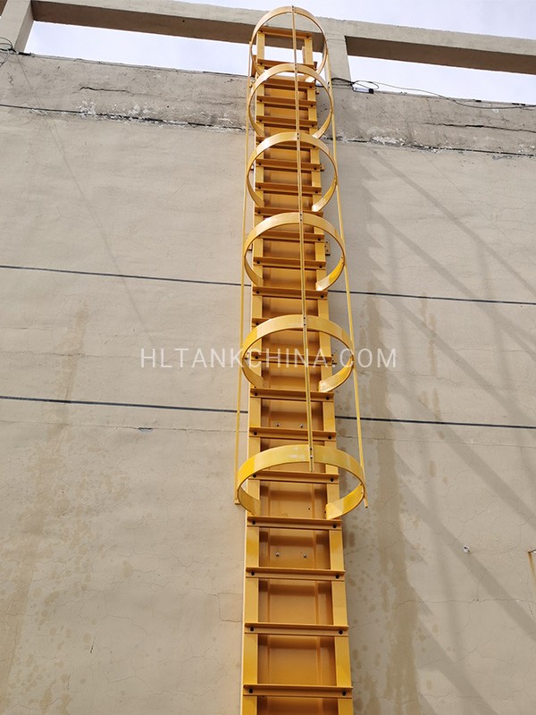 GRP ladder for concrete water tank GRP ladder for concrete water tank