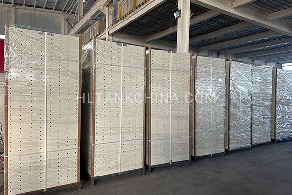 Korea GRP water tank panels packing