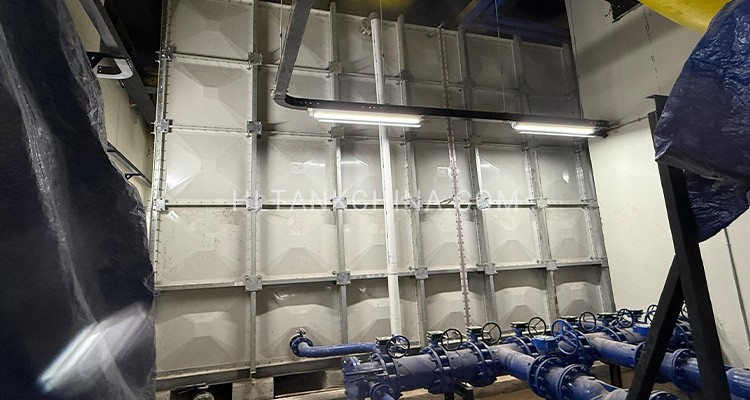 Korea-style GRP panel sectional water tank Made in China