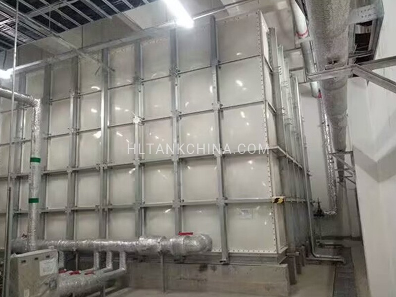 Philippines GRP water tank 15x8x5m National Standard GRP panel water tank