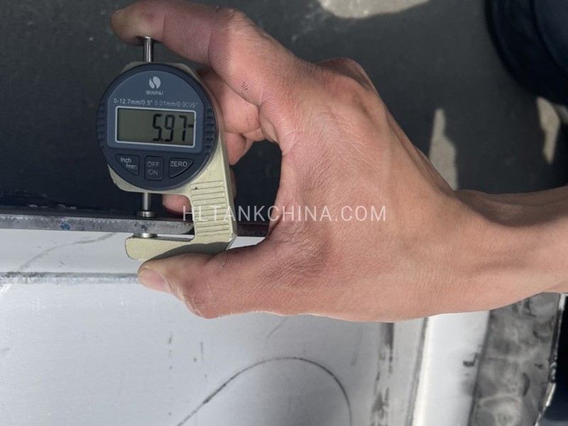 6mm thick steel water tank panel