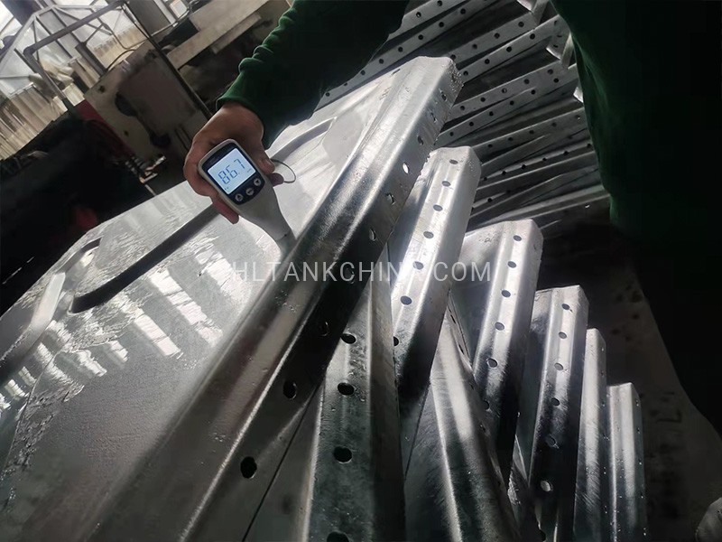 Galvanized zinc thickness for water tank panel