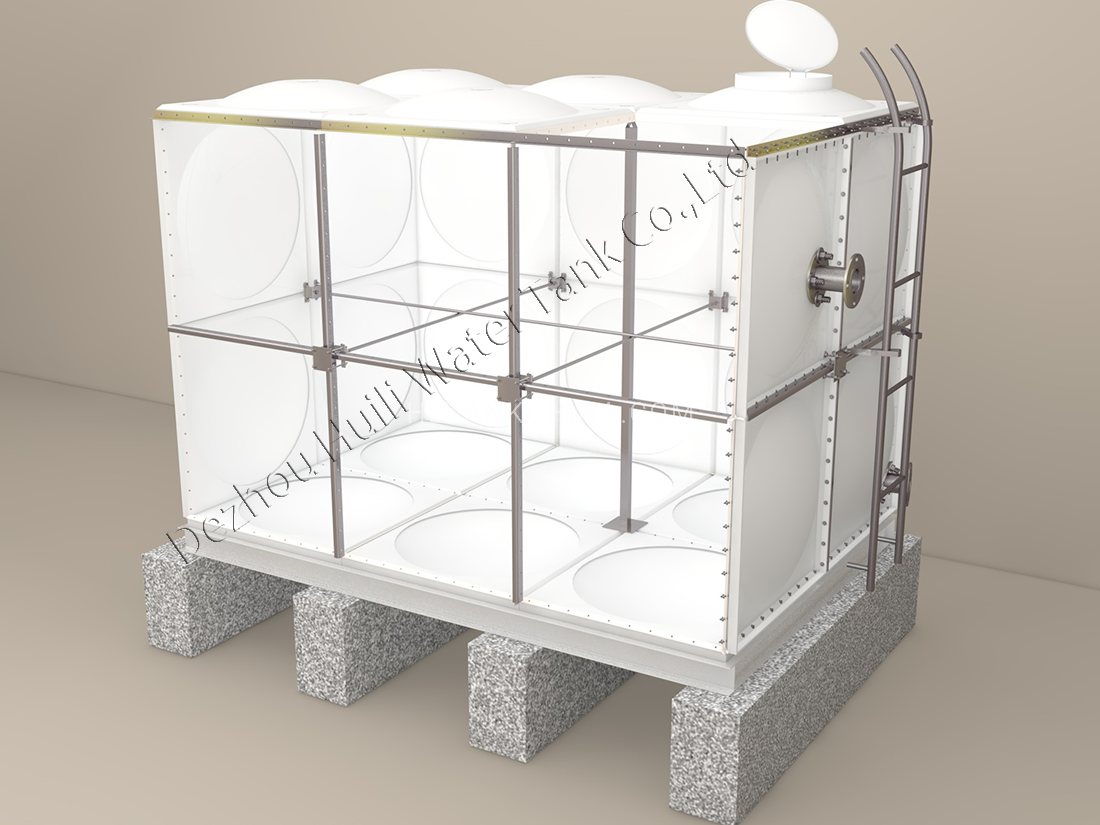 FRP panel water tank