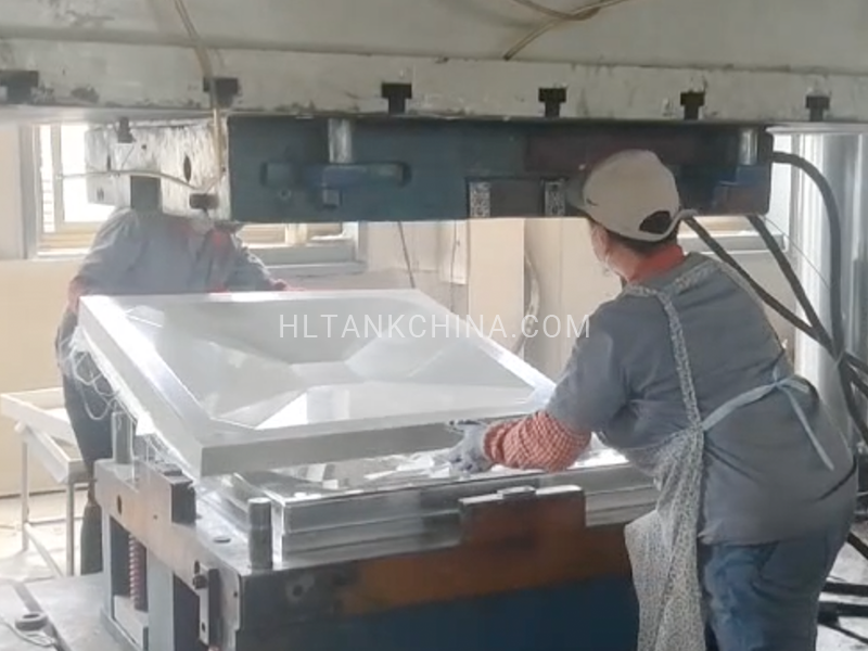 How to make one SMC water tank panel