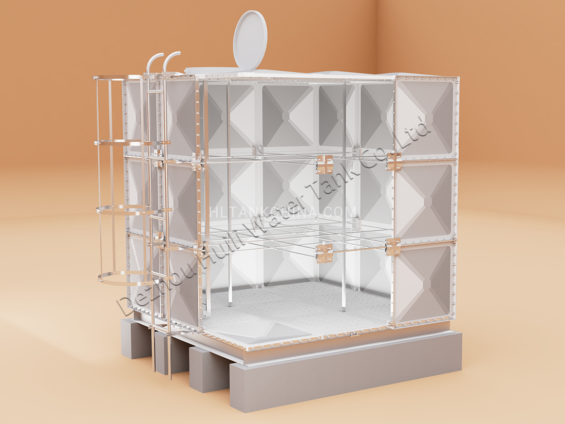 SMC modular panel sectional water tank