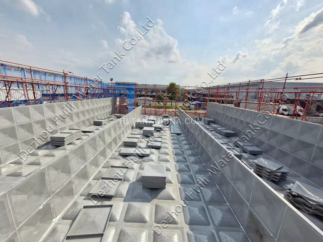 WRAS Approved FRP : GRP : SMC Sectional Panel Water Tank