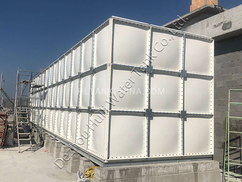 WRAS Approved GRP : FRP panel water tank