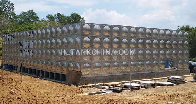 Brunei 20x14x4m stainless steel 316 welding water tank