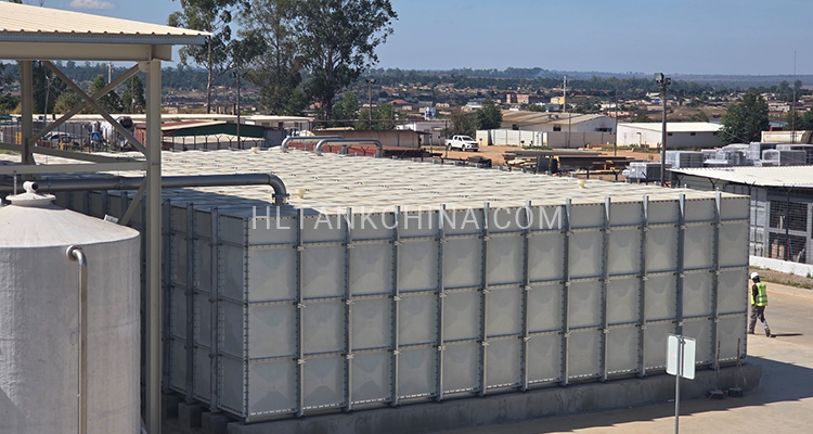 Angola 20*12*3.5m GRP panel GRP water tank Angola 20*12*3.5m GRP panel GRP water tank