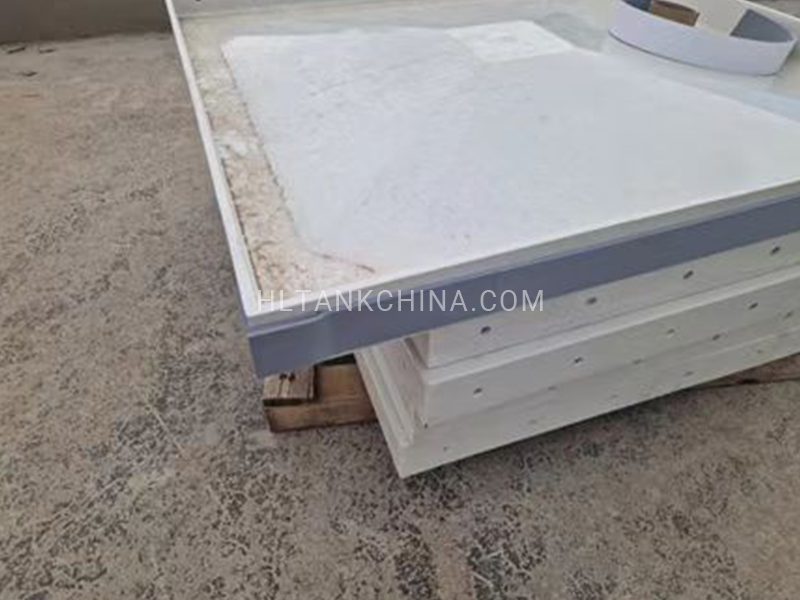Double layer of PVC foaming strip for each FRP water tank panel 4 corners Double layer of PVC foaming strip for each FRP water tank panel 4 corners