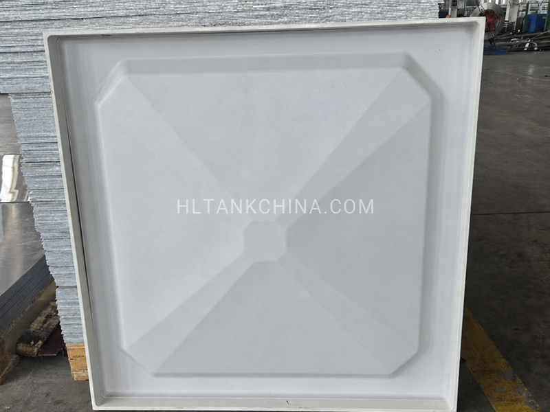 Light grey thermal insulation GRP :FRP water tank panel