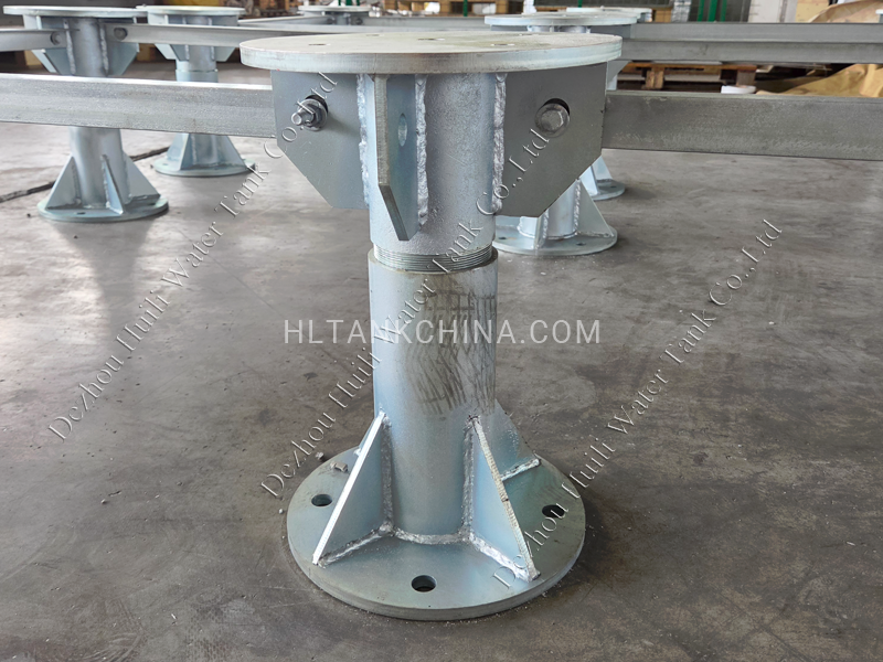 Water Tank Adjustable Steel Support Pedestal Water Tank Adjustable Steel Support Pedestal